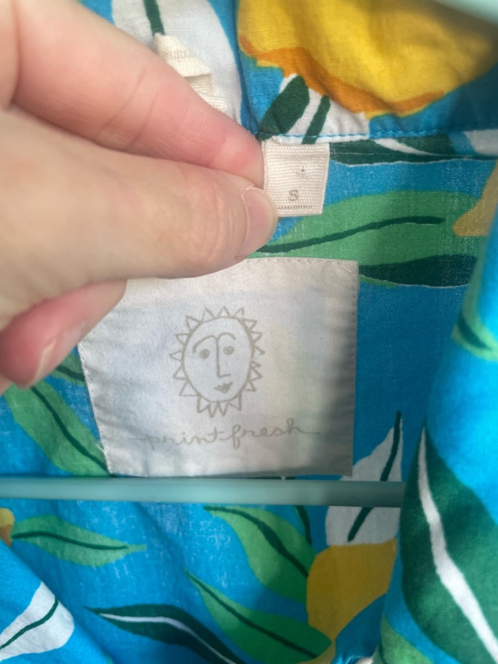 Printfresh Lemon Zest pajama set - Picture 7 of 8